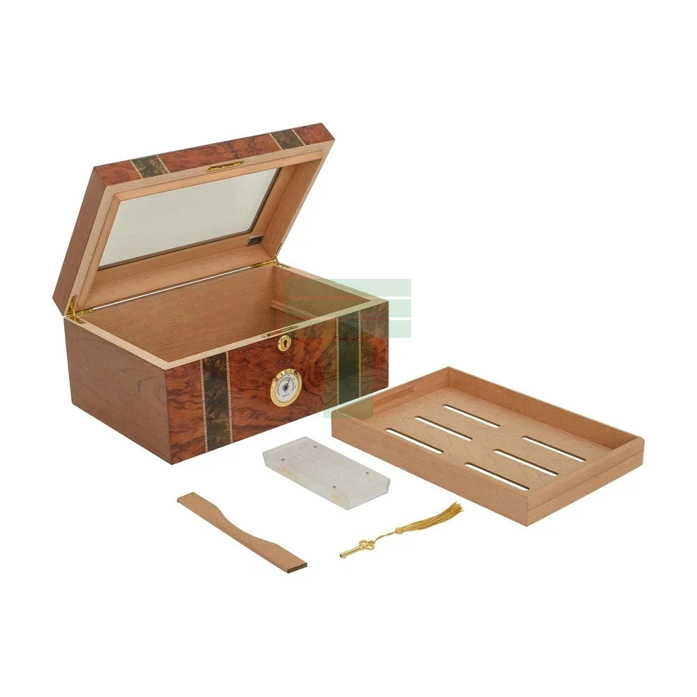 Andorra Glasstop Desktop Humidor