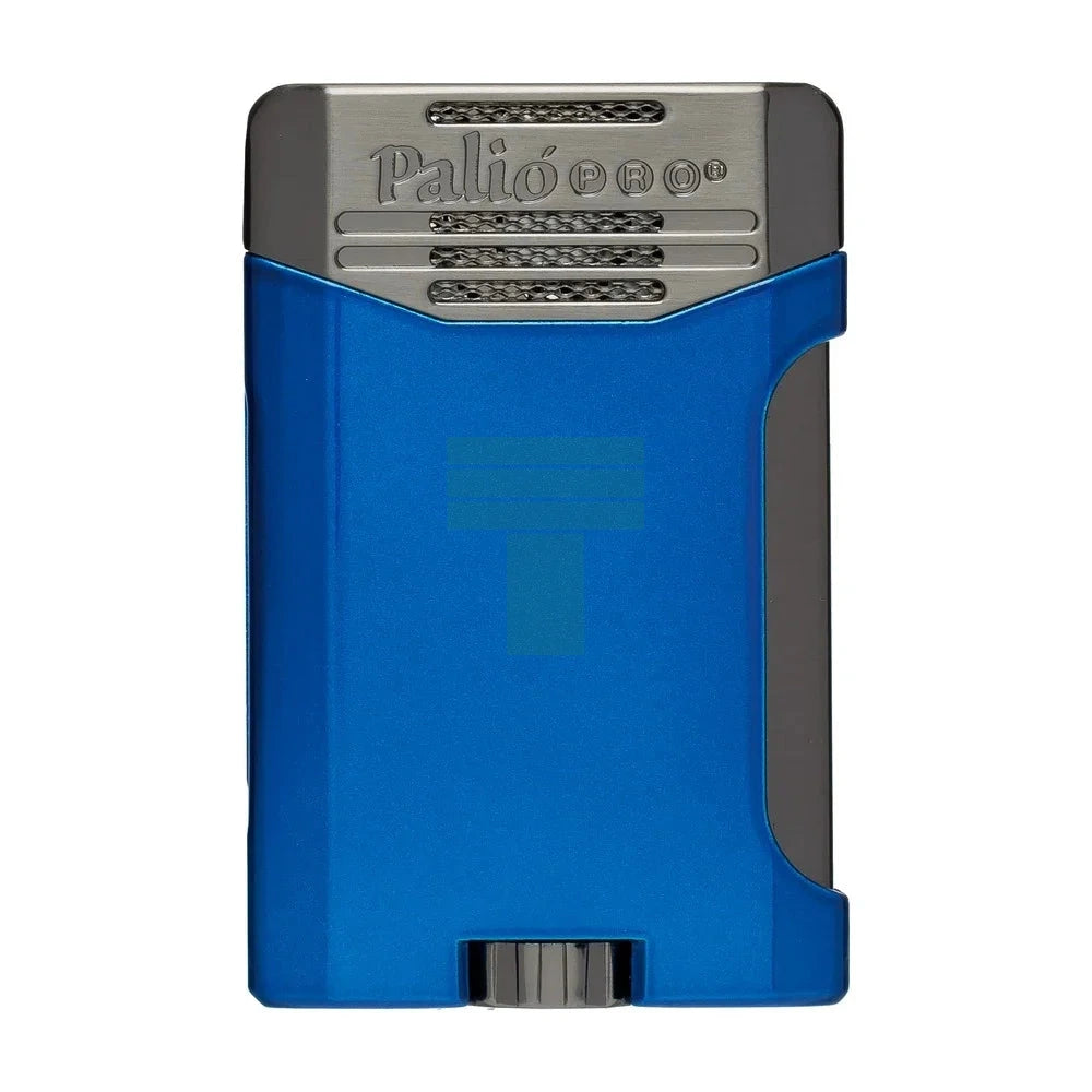 Antares Double Jet Side Squeeze Lighter, Blue