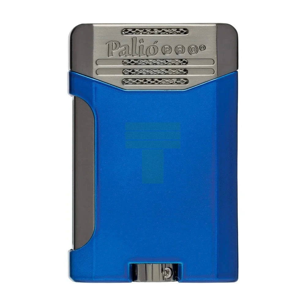 Antares Double Jet Side Squeeze Lighter, Blue