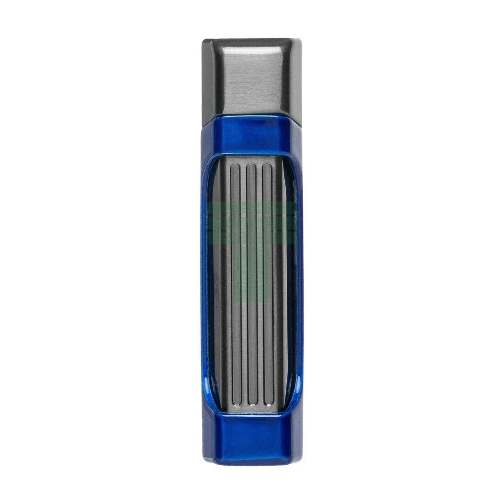 Antares Double Jet Side Squeeze Lighter, Blue