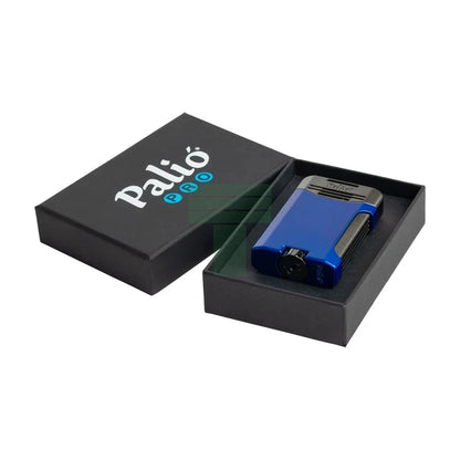 Antares Double Jet Side Squeeze Lighter, Blue