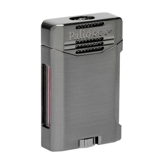 Antares Double Jet Side Squeeze Lighter, Gunmetal