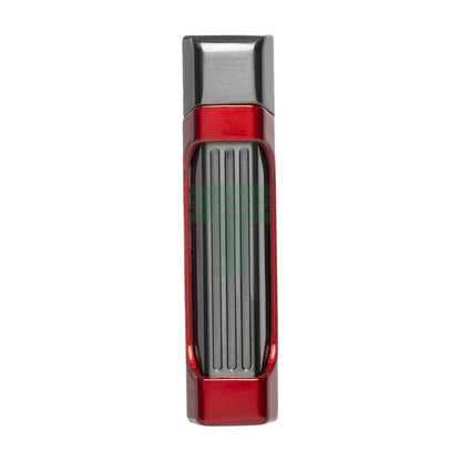 Antares Double Jet Side Squeeze Lighter, Red