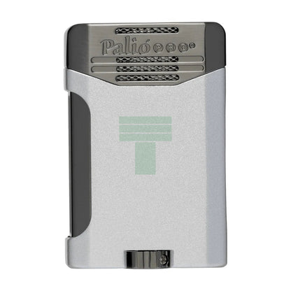 Antares Double Jet Side Squeeze Lighter, Silver
