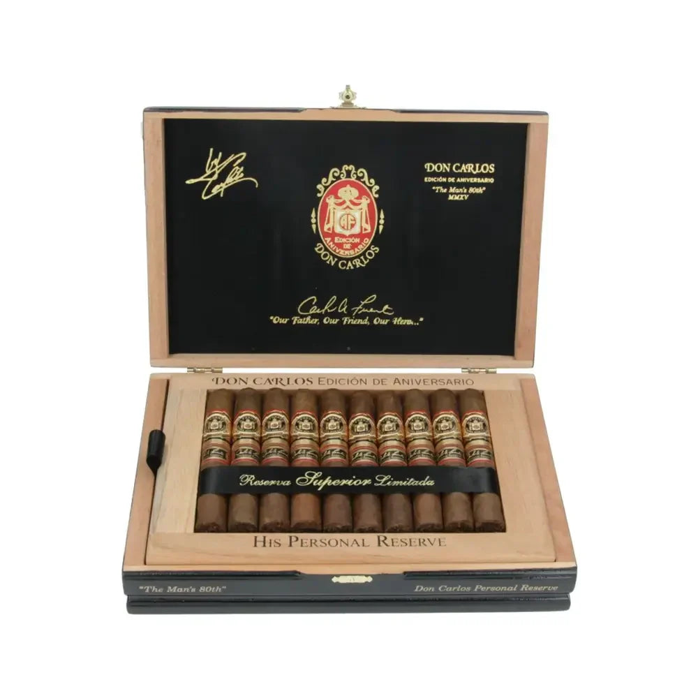 Arturo Fuente Don Carlos Personal Reserve Robusto open box