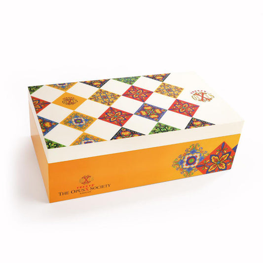 The OpusX Society Colonial Tiles Humidor