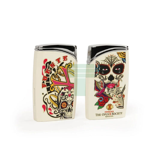 The OpusX Society Sugar Skull J30 Lighter White