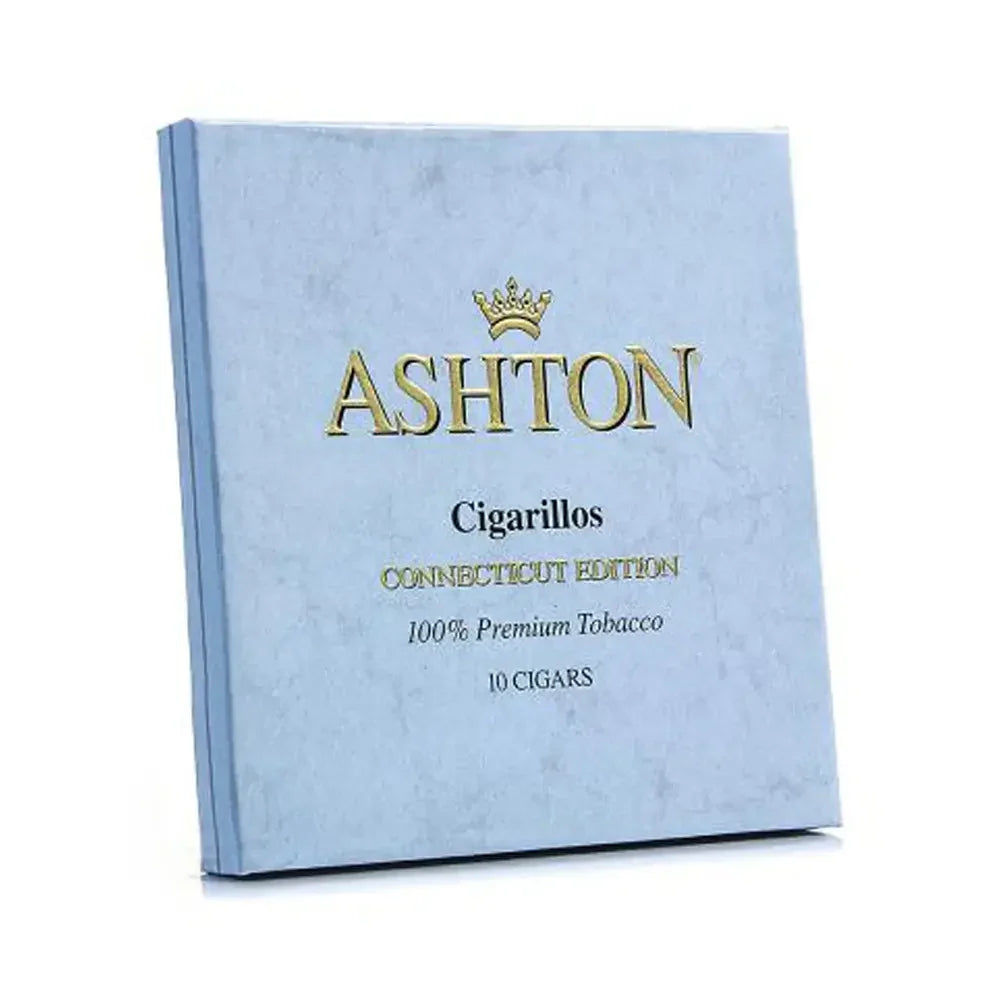 Ashton Small Cigars Cigarillos Connecticut - Blue Box