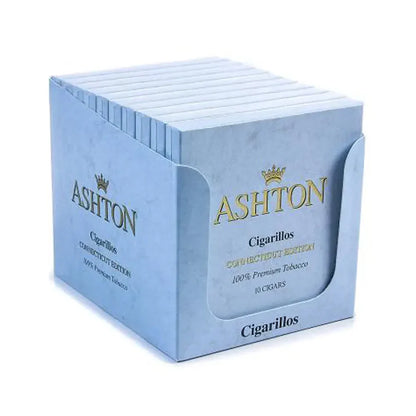 Ashton Small Cigars Cigarillos Connecticut - Blue Box Ashton