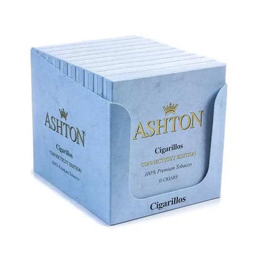 Ashton Small Cigars Cigarillos Connecticut - Blue Box Ashton