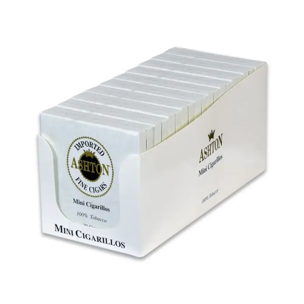 Ashton Small Cigars Mini Cigarillos - White Box