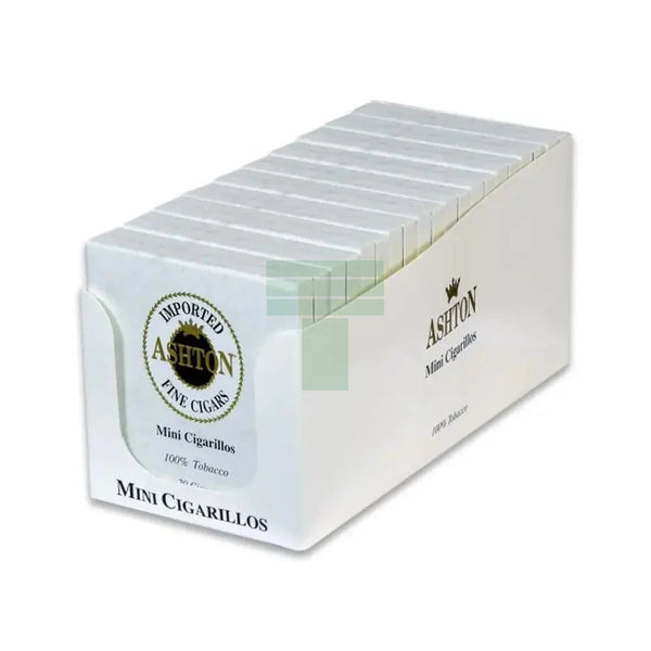 Ashton Small Cigars Mini Cigarillos - White Box