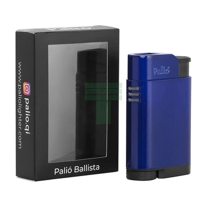 Balista Tabletop Single Jet Flame Lighter, Blue