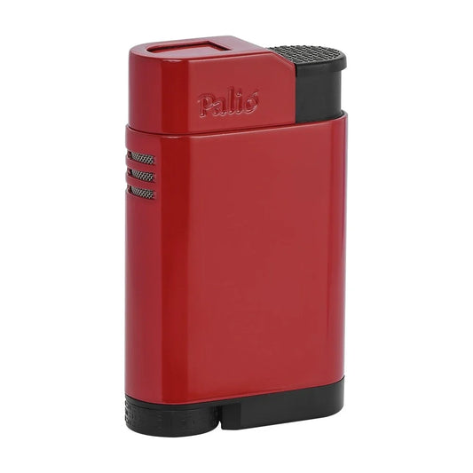 Balista Tabletop Single Jet Flame Lighter, Red
