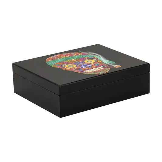Calavera Skull Line 20 Cg Count. Travel Humidor