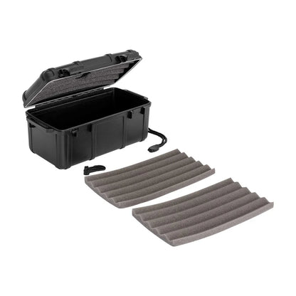 Cigar Caddy 15 Count Black Waterproof Travel Humidor