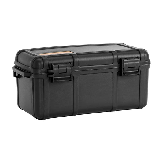 Cigar Caddy 15 Count Black Waterproof Travel Humidor