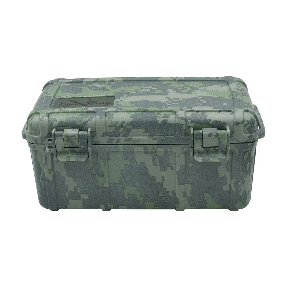 Cigar Caddy 15 Count CAMO Waterproof Travel Humidor