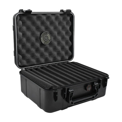 Cigar Caddy 40 Count Black Waterproof Travel Humidor