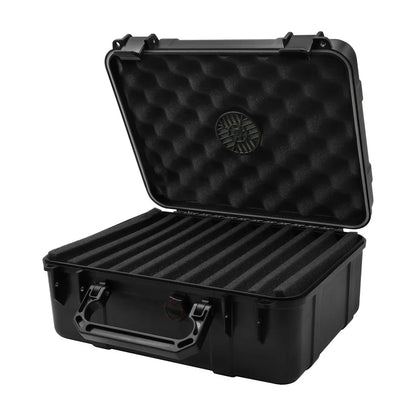 Cigar Caddy 40 Count Black Waterproof Travel Humidor