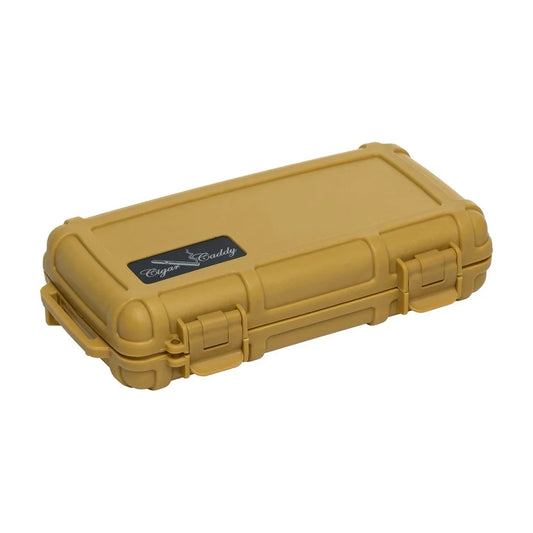 Cigar Caddy Desert Tan, Hum-Cc5-Tn 5-Count Travel Case