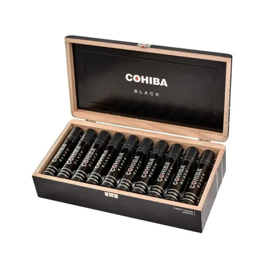Cohiba Black Gigante Tubos Open Box