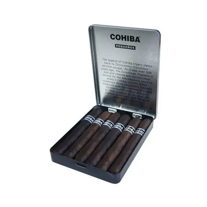 Cohiba Black Pequenos Open Tin