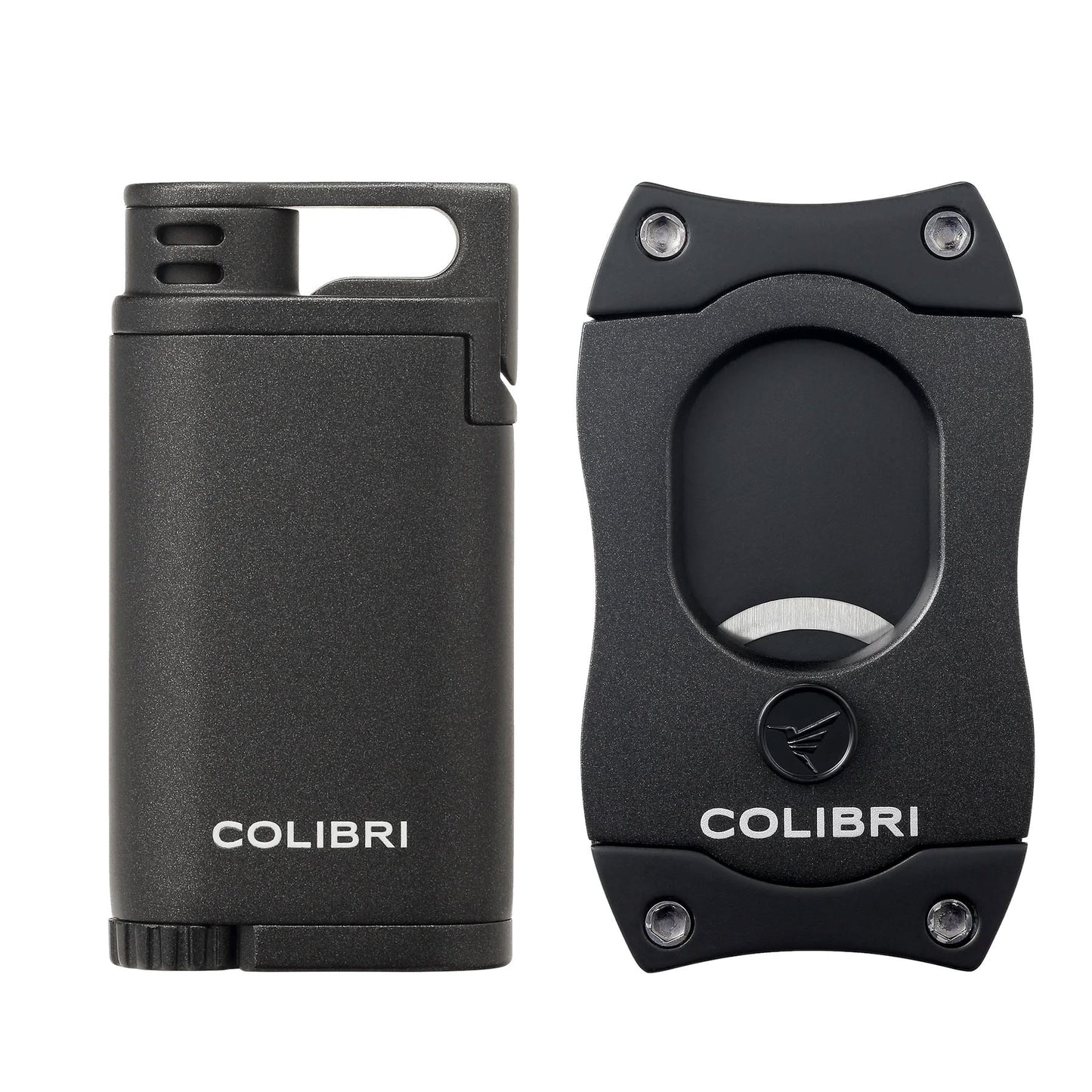 Colibri Belmont Lighter + S-Cut Gift Set