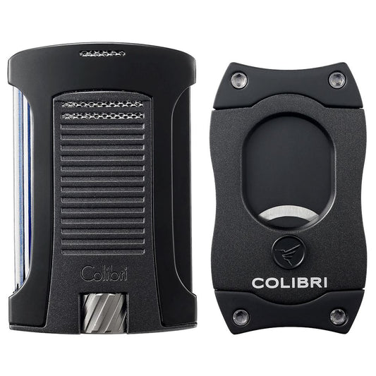 Colibri Daytona Lighter + S-Cut Gift Set