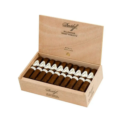 Davidoff Millennium Blend Series Short Robusto Open Box