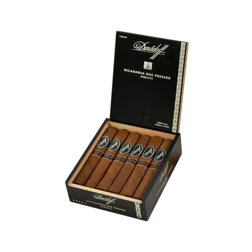 Davidoff Nicaragua Robusto Box Press Open Box