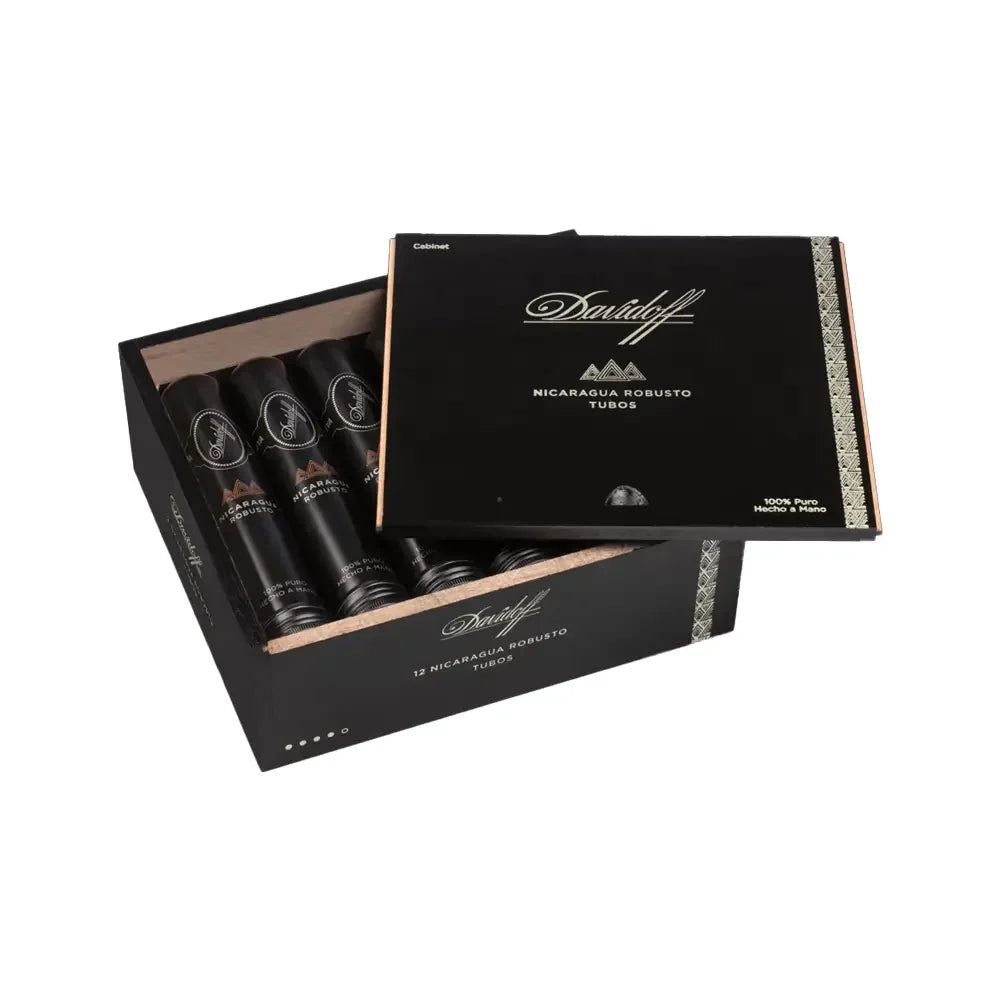Davidoff Nicaragua Robusto Open Box of Tubos