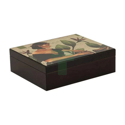 Delight Of Havana Beauties Line 20 Cg Count Humidor, Mahogany