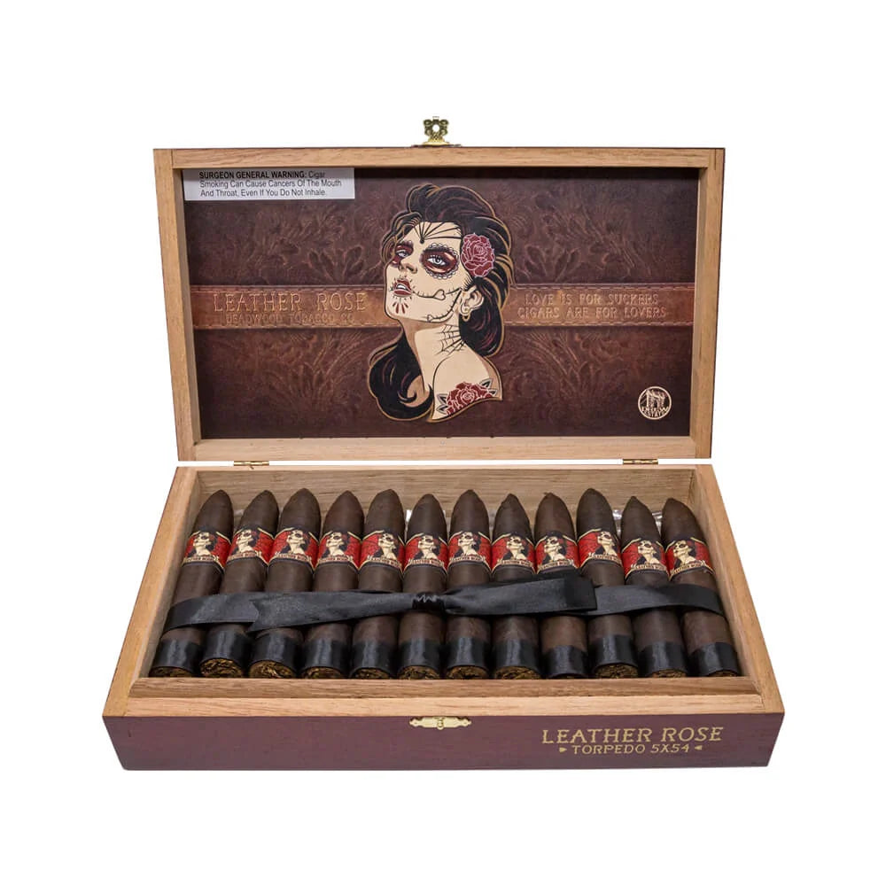 Drew Estate Deadwood Leather Rose Belicoso