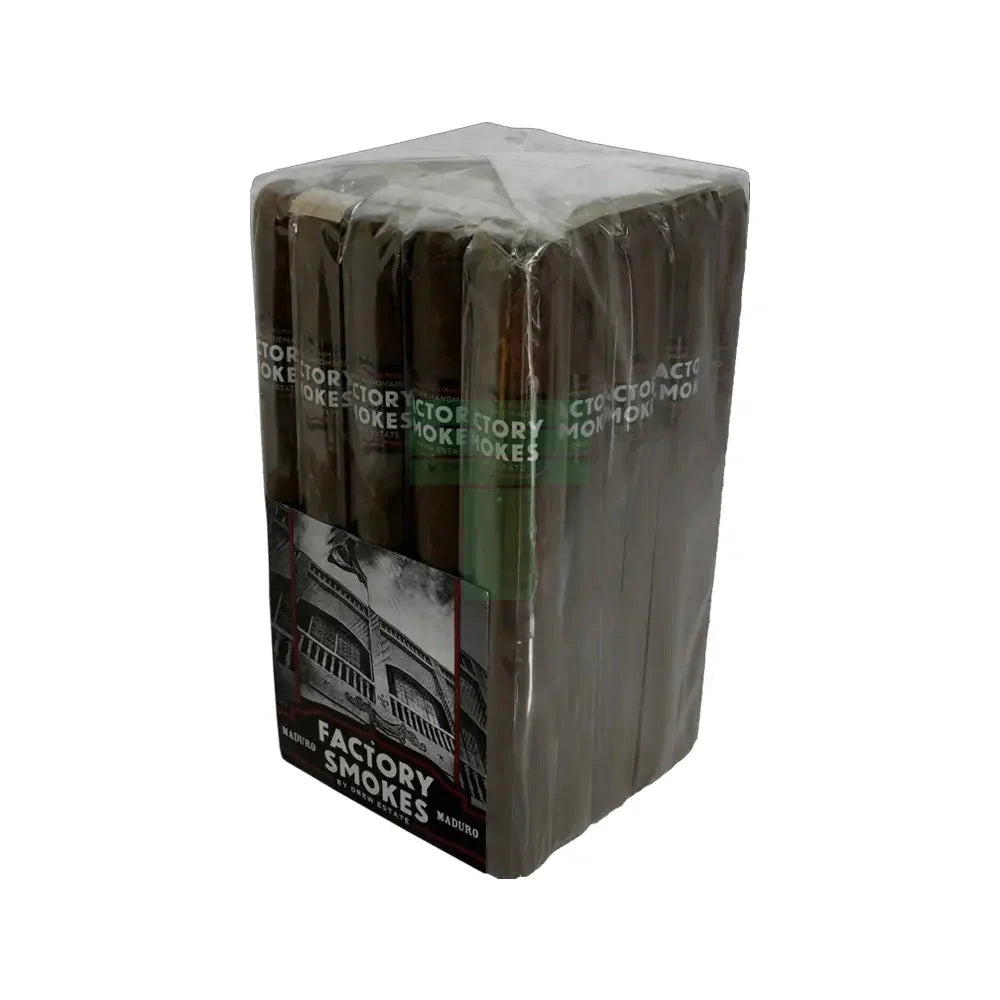 Factory Smokes Maduro Churchill Closed Box