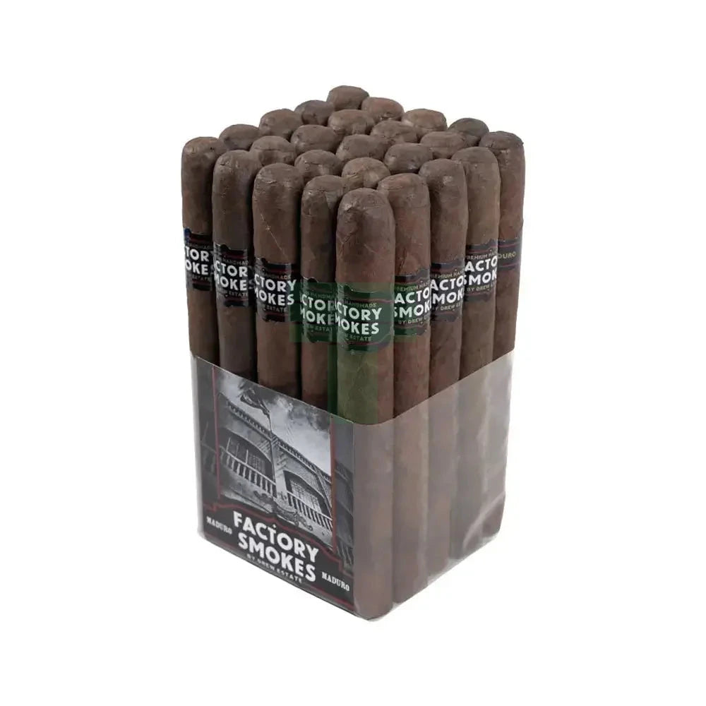 Factory Smokes Maduro Churchill Open Box