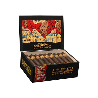 Drew Estate Nica Rustica Broadleaf Short Robusto