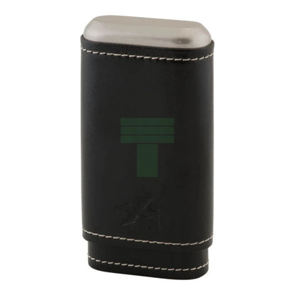 Envoy Triple Cigar Case, Black