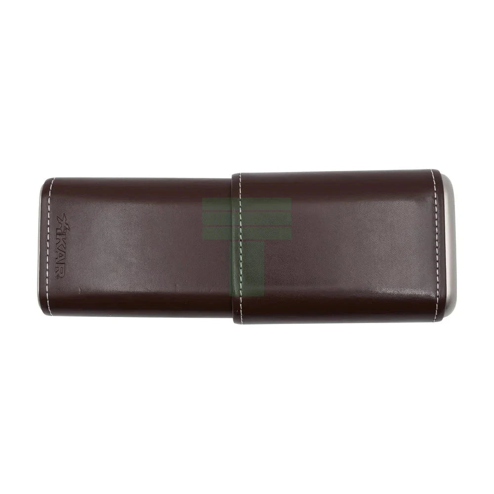 Envoy Triple Cigar Case, Cognac