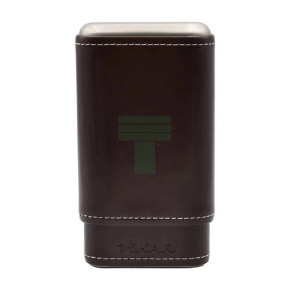 Envoy Triple Cigar Case, Cognac