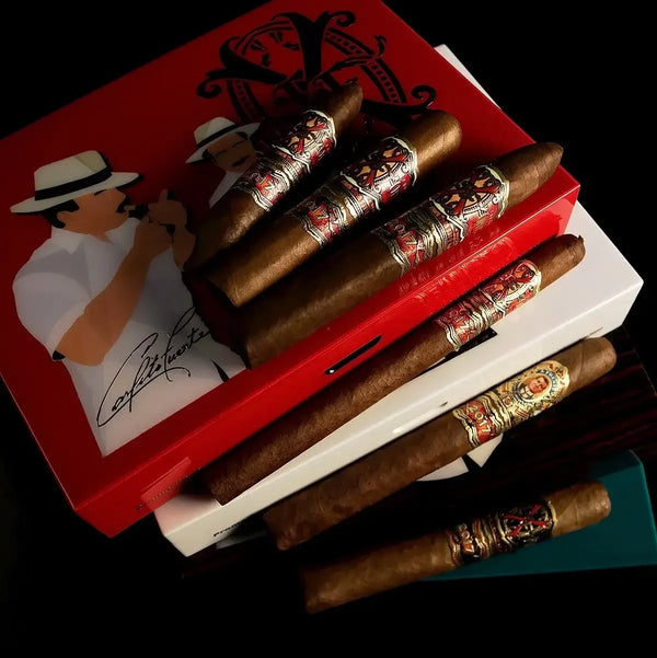 FFOX Opus6 Father & Son Travel Humidor and Cigars