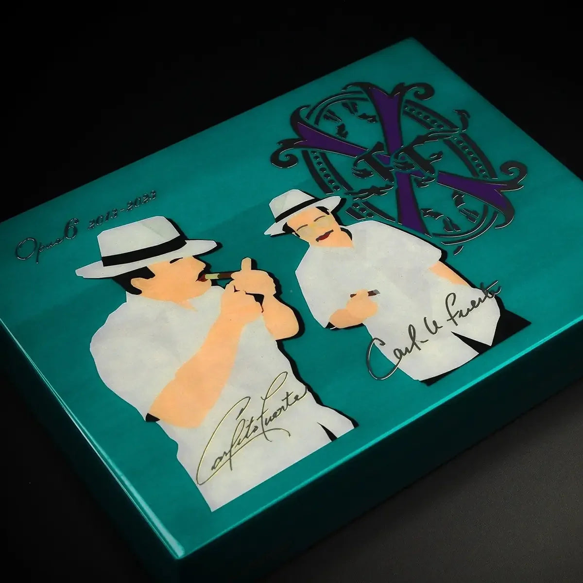 2024 Opus6 Father & Son Travel Humidor and Cigars