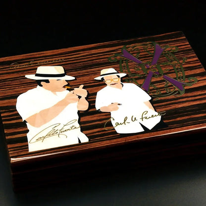 2024 Opus6 Father & Son Travel Humidor and Cigars