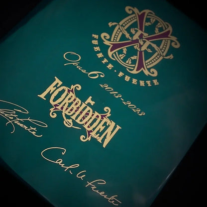FFOX Opus6 ForbiddenX Humidor and Cigars