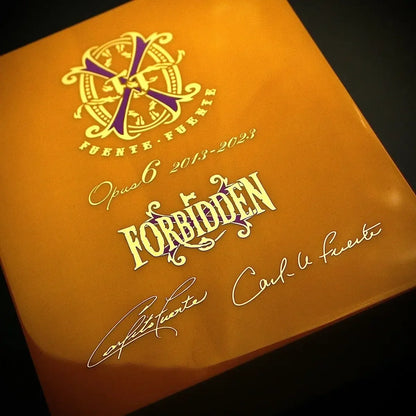 FFOX Opus6 ForbiddenX Humidor and Cigars