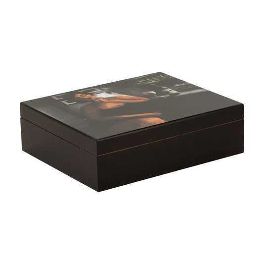 Fiction Of Havana Beauties Line 20 Cg Count Humidor, Mahogany