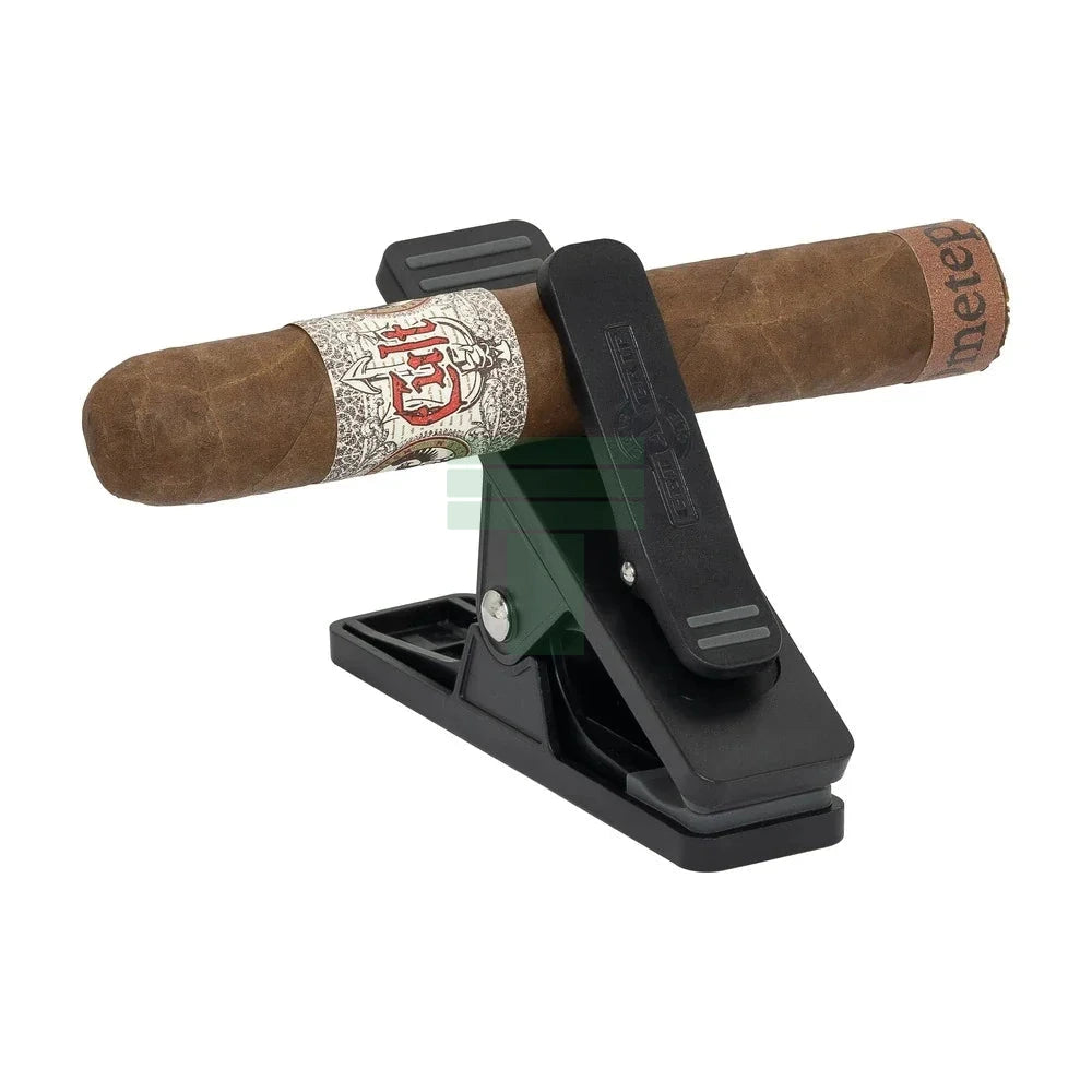 Get A Grip Cigar Clip Composite Black Closed Box