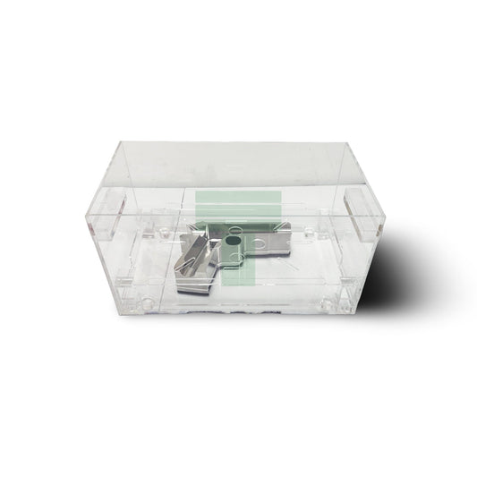 Guns & Gars 007 Stainless Steel LE Gun Shaped Ashtray and 100ct. Humidor LE 100 ct. Hum + Stainless Steel Ashtray