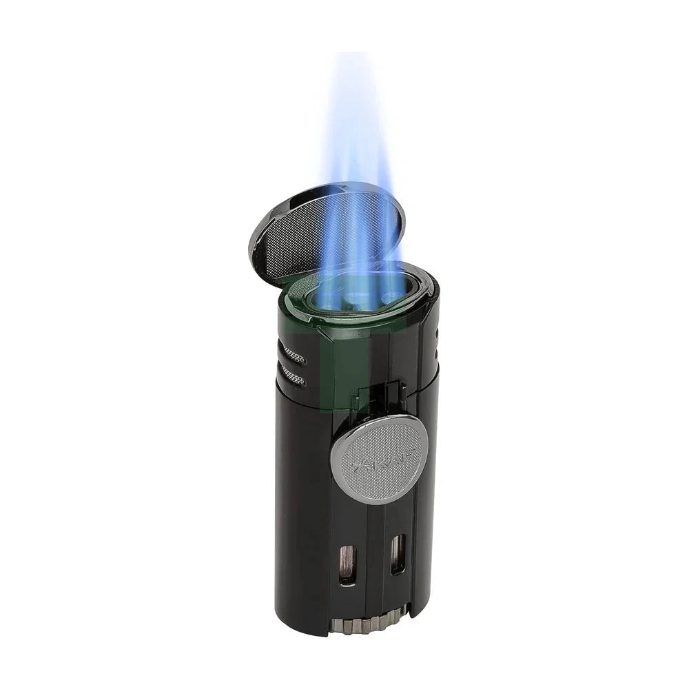 HP4 Diamond Quad Flame, Wind Resistant, Matte Black