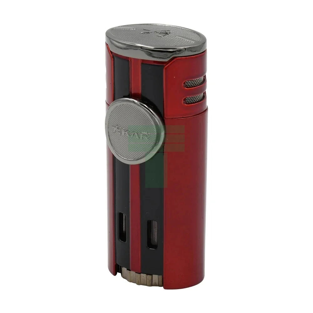 HP4 Diamond Quad Flame, Wind Resistant, Red